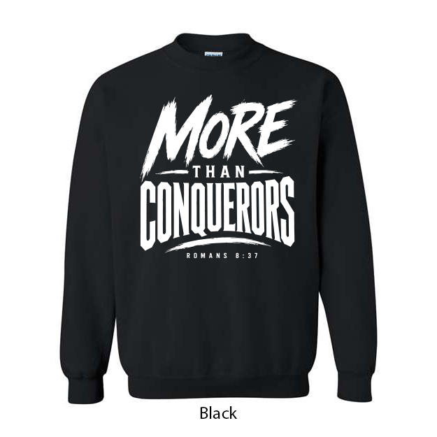More Than Conquerors Crewneck Sweatshirt - Image 2