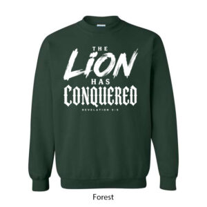 The Lion Has Conquered Crewneck Sweatshirt