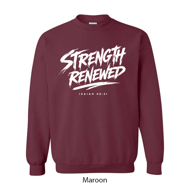 Strength Renewed Crewneck Sweatshirt - Image 8