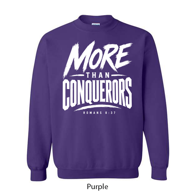 More Than Conquerors Crewneck Sweatshirt - Image 10