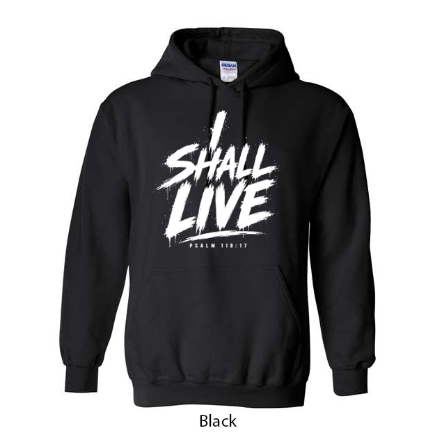 I Shall Live Hoodie - Image 2