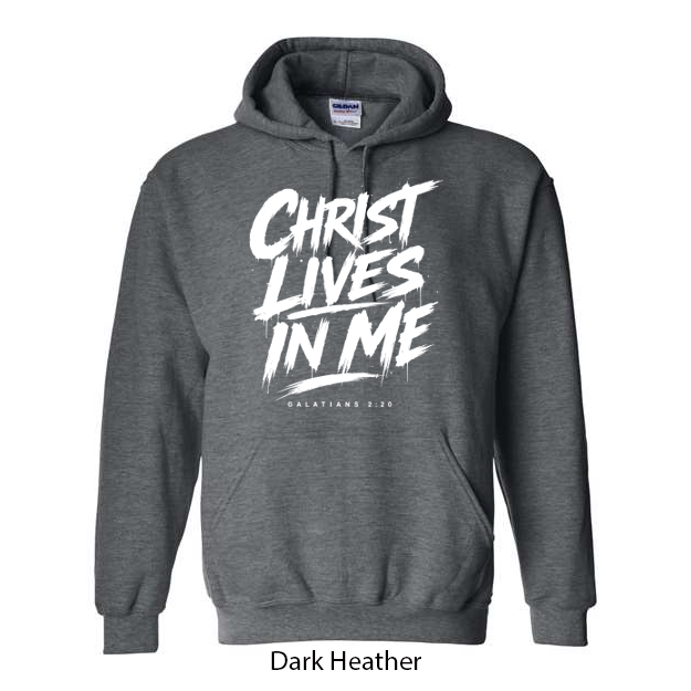 Christ Lives In Me Hoodie - Image 3