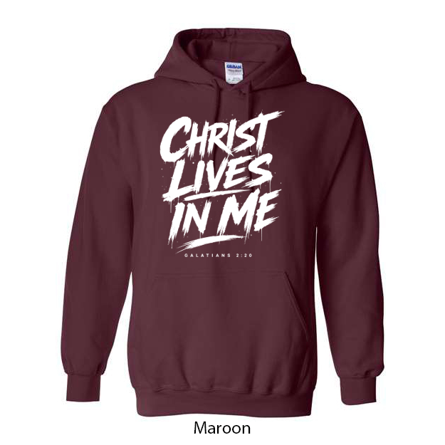 Christ Lives In Me Hoodie - Image 8