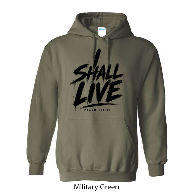 I Shall Live Hoodie - Image 9