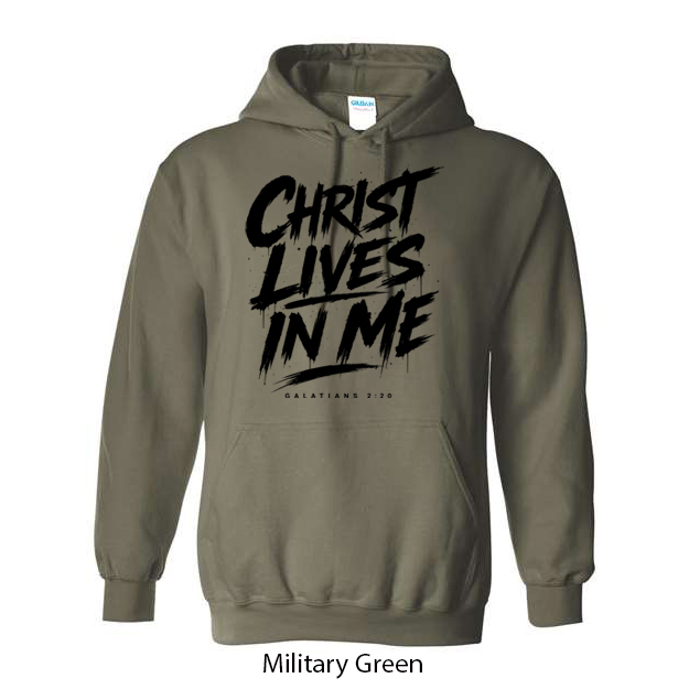 Christ Lives In Me Hoodie - Image 9
