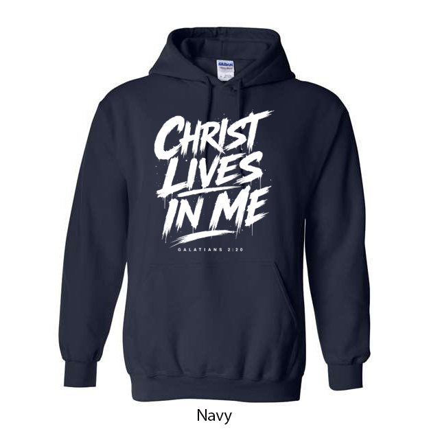 Christ Lives In Me Hoodie - Image 10