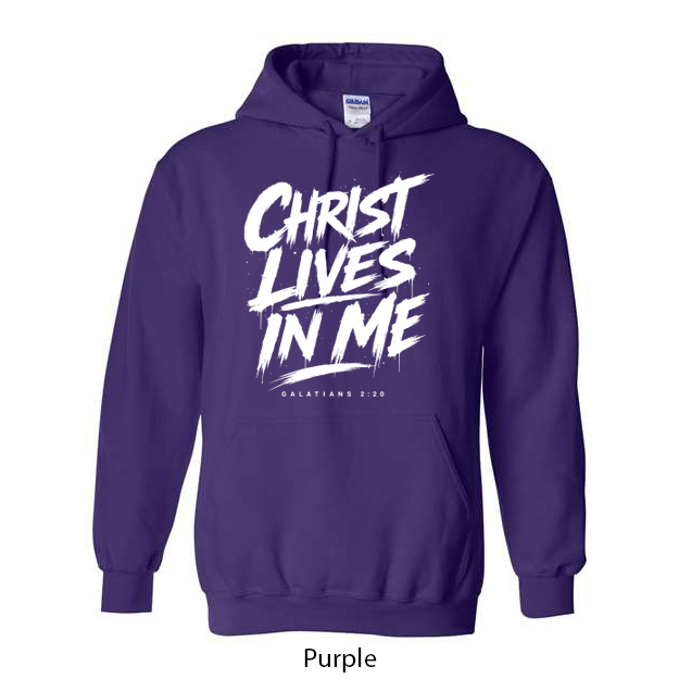 Christ Lives In Me Hoodie - Image 11