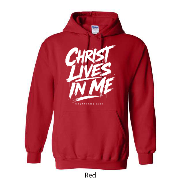 Christ Lives In Me Hoodie - Image 12