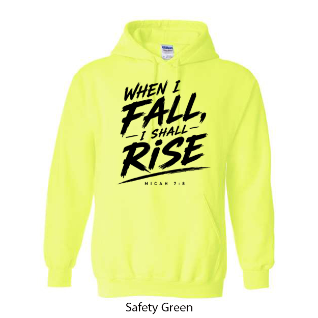 When I Fall I Will Rise Hoodie - Image 13