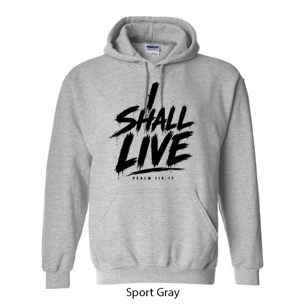I Shall Live Hoodie - Image 17