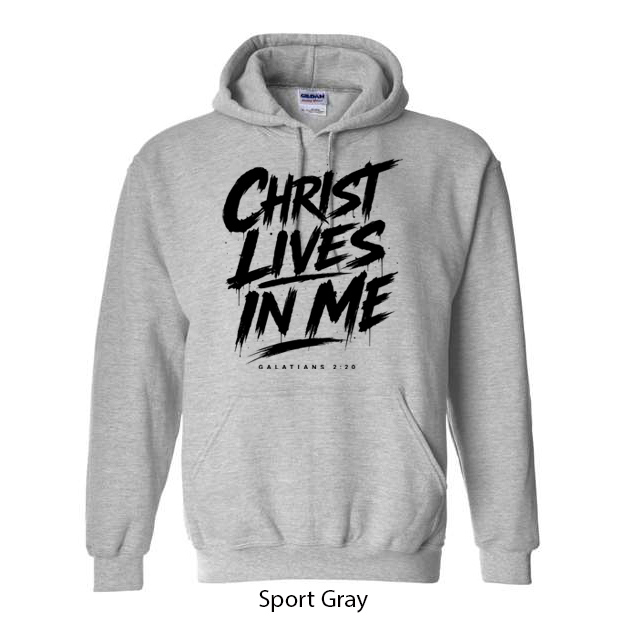 Christ Lives In Me Hoodie - Image 17