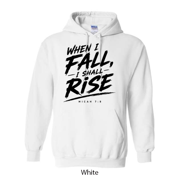 When I Fall I Will Rise Hoodie - Image 18